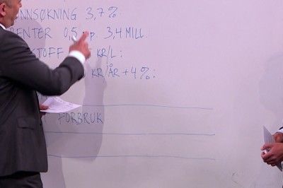 – Kan du ikke bare lage et nytt budsjett? – NRK