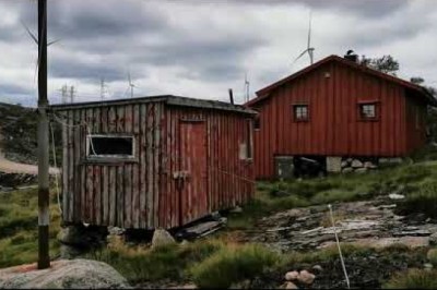 Hytte i Tonstad Vindpark - Litt av en